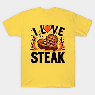 i love steak T-Shirt